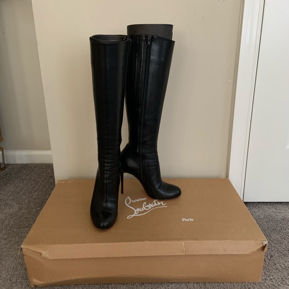 Fifi Botta Christian Louboutin 100 shiny calf 36.5